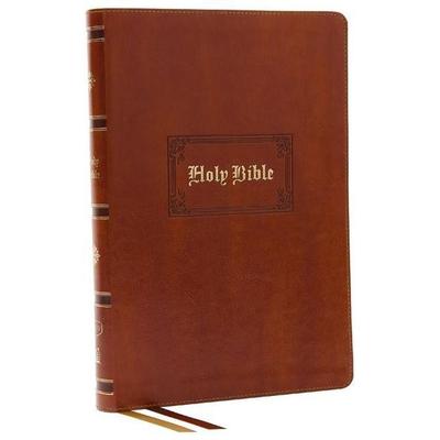 KJV Holy Bible: Giant Print Thinline Bible, Tan Leathersoft, Red Letter, Comfort Print: King James Version (Vintage Series), Gebundene Ausgabe von