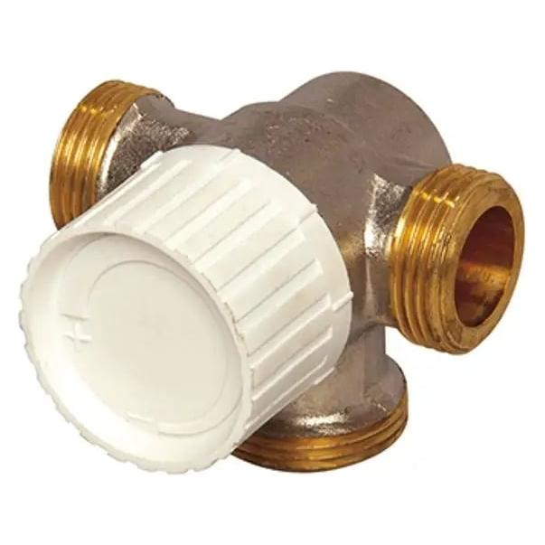 Flamco Dreiwegethermostatventiluntertl. DN15 Voreinstellung, Anbindung links (M1234311)