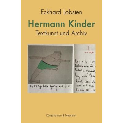 Hermann Kinder, Taschenbuch von Eckhard Lobsien, Königshausen u. Neumann, 978-3-8260-7844-6