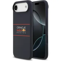 Oracle Red Bull Racing Hülle Red Bull Silikon Horizontal Zentrales Logo MagSafe (Apple iPhone Air), Smartphone Hülle, Blau