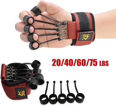 Multisell Products Hub Hand Rehabilitation Training Equipment, Fitness Sports Finger Strength Exerciser 20 Lbs