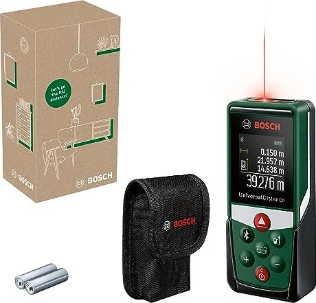 BOSCH Akku-Laser-Entfernungsmesser UniversalDistance 40C 0.603.672.1Z0 (2 × AAA)