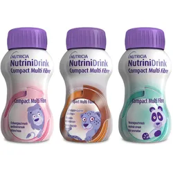 NutriniDrink Compact Multi Fibre Mischkarton 8X4X125 ml Flüssigkeit