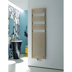 Zehnder HTW Forma Spa Handtuchwärmer, Design-Heizkörper, elektrisch, 841x60x496 mm, Farbe Golden Sand