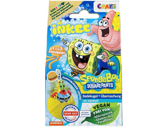 Craze Inkee Überraschungsbadekugel SpongeBob ass.