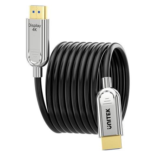 Unitek Kabel HDMI - HDMI 40m srebrny (C11092ASL01-40M) (40 m) (C11092ASL01-40M)