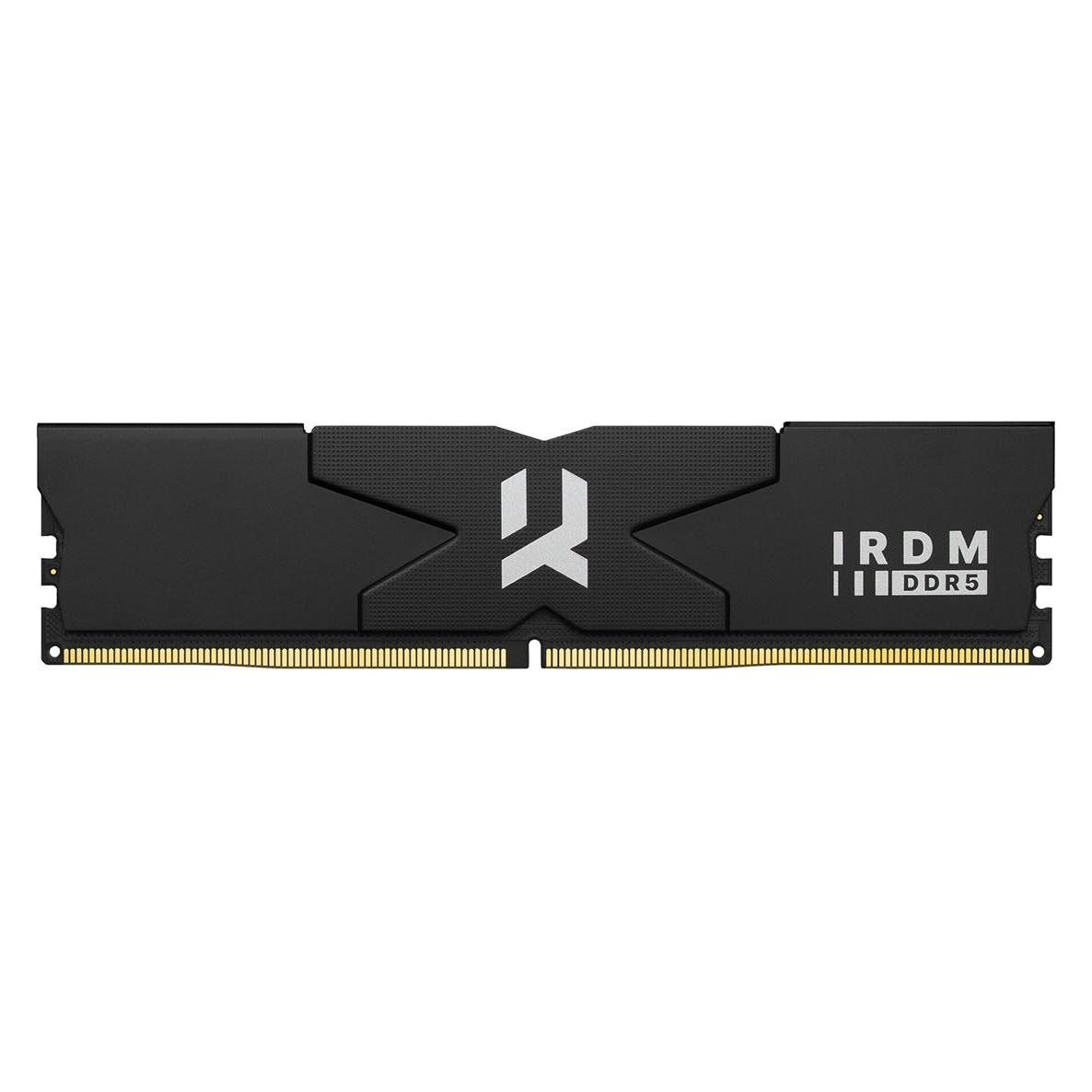 Goodram DDR5 16GB 6400MHz IRDM BLACK V SILVER (1 x 16GB, 6400 MHz, DDR5-RAM, DIMM) (IR-6400D564L32S/16G)