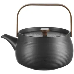 ASA SELECTION Teekanne Japandi Tea   , schwarz , Porzellan , Maße (cm): B: 22,7 H: 20