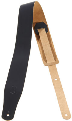 "Levys Leather Strap 2,5"" BK Noir"