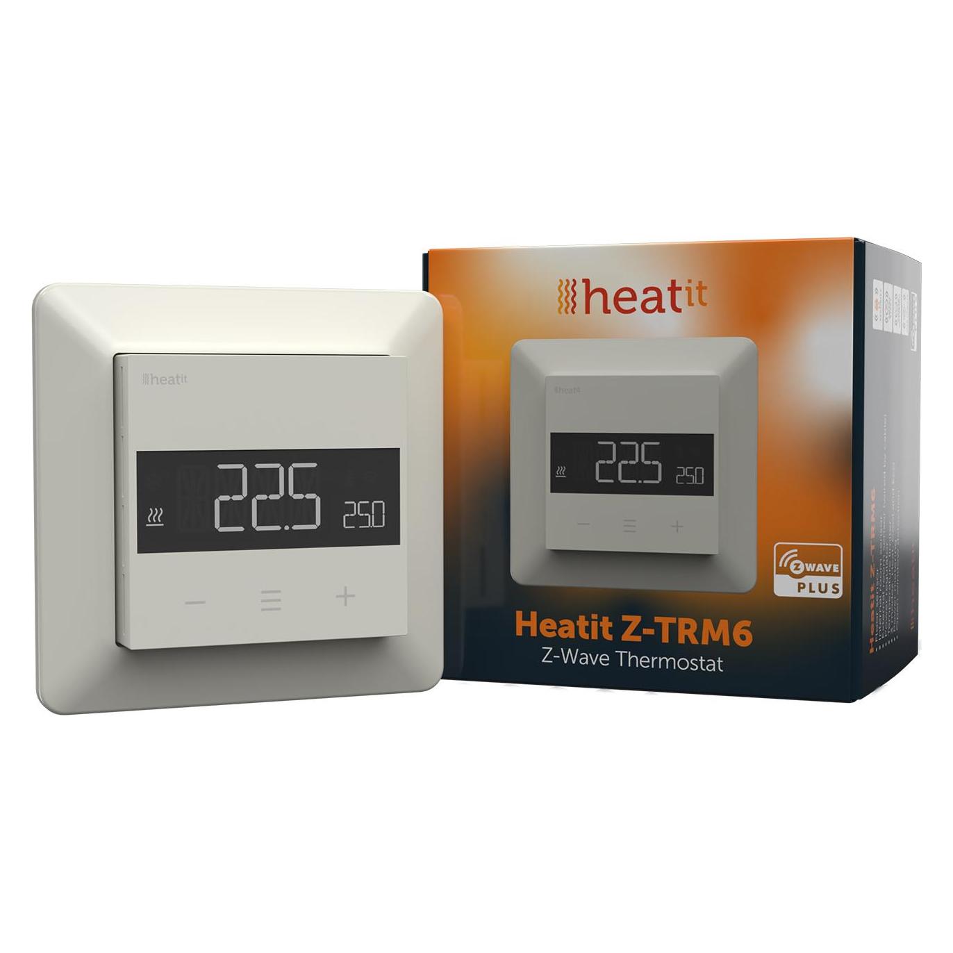 Heatit Z-TRM6 Thermostat Z-Wave 800 series (5430568)
