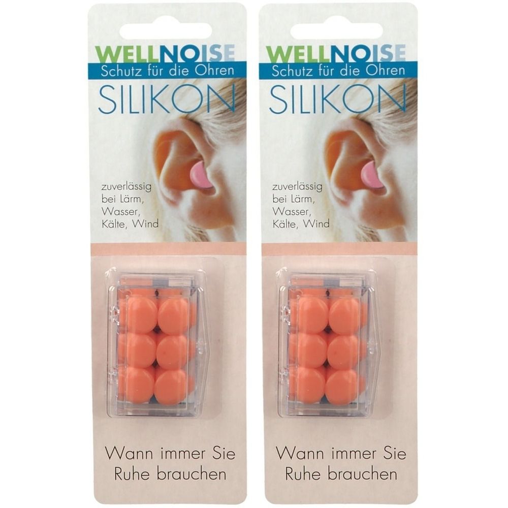 Wellnoise Ohrenstopfen skin Blister 2x 2x3x2 St