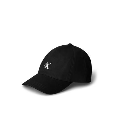 Baseball Cap CALVIN KLEIN JEANS "MONOGRAM BASEBALL CAP", Jungen, Gr. L/XL, schwarz (ck schwarz), Baumwolle, unifarben, Caps