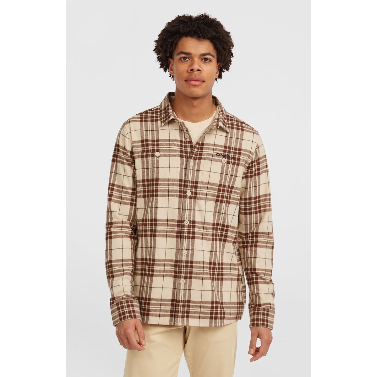 O'Neill O'neill Must-have Flannel Shirt beige flannel check (37560) XL 2650049-37560-XL