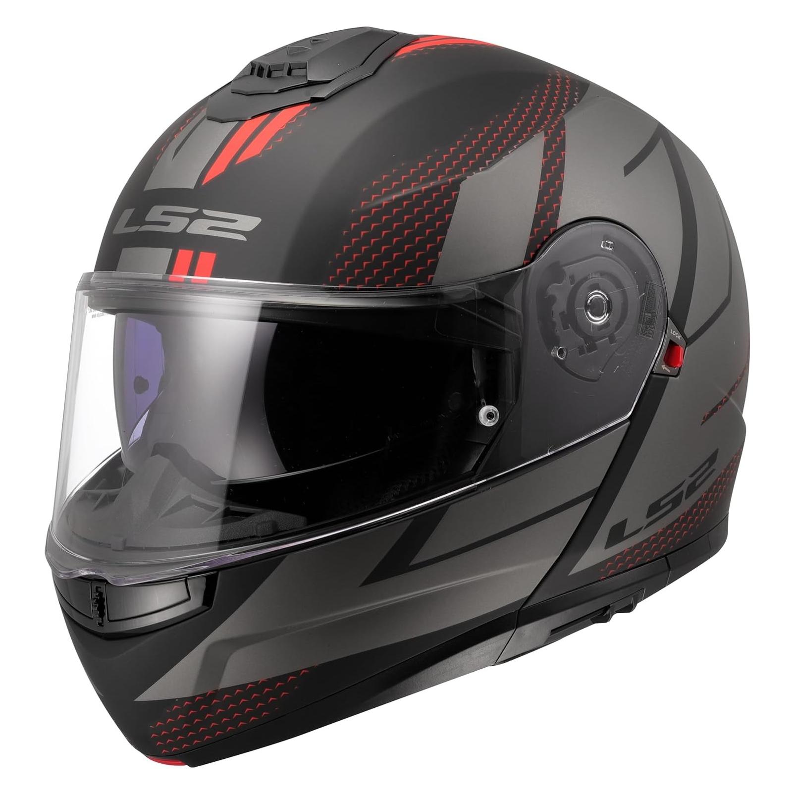 LS2 FF908 STROBE II CODE Klapphelm (XL) (569082411XL)