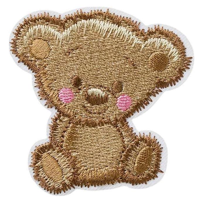 Mono Quick Teddybär zottelig (1 Stk., 5.50 x 5.40 cm) (6710)