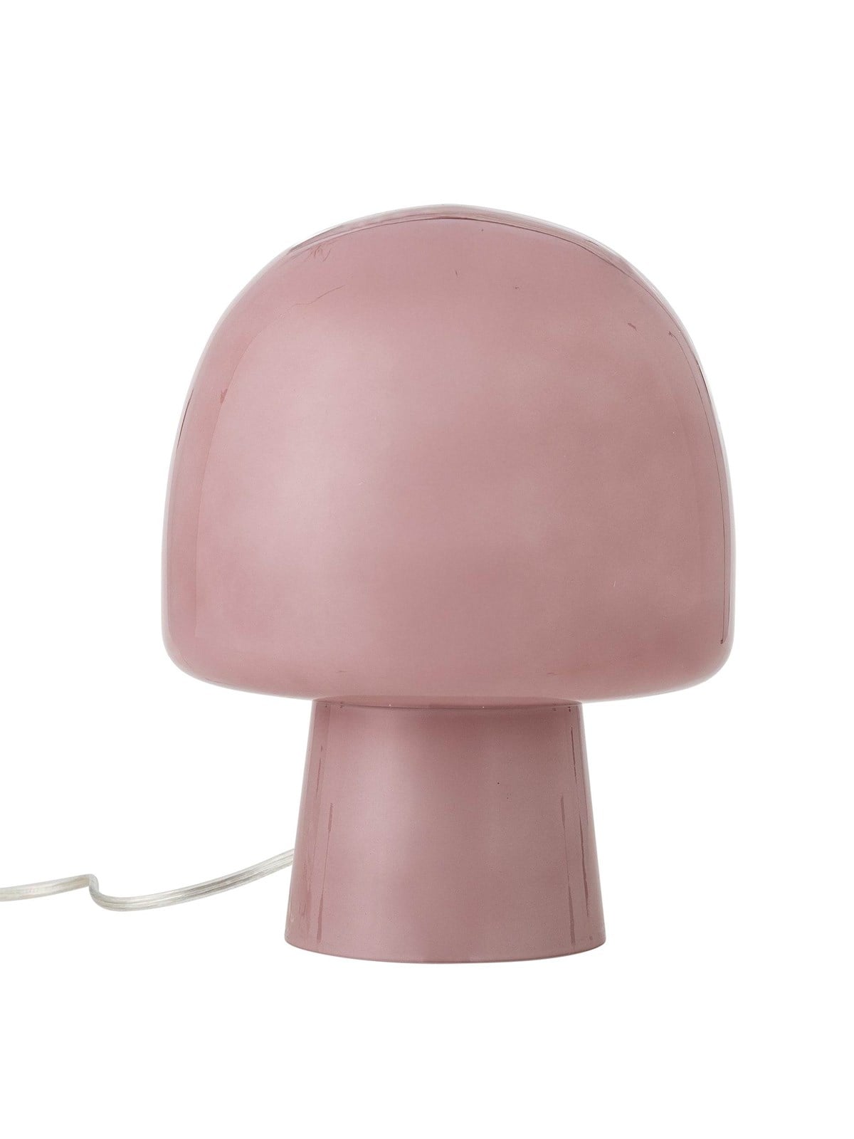 Bloomingville Paddy Tischlampe, Rosa, Glas