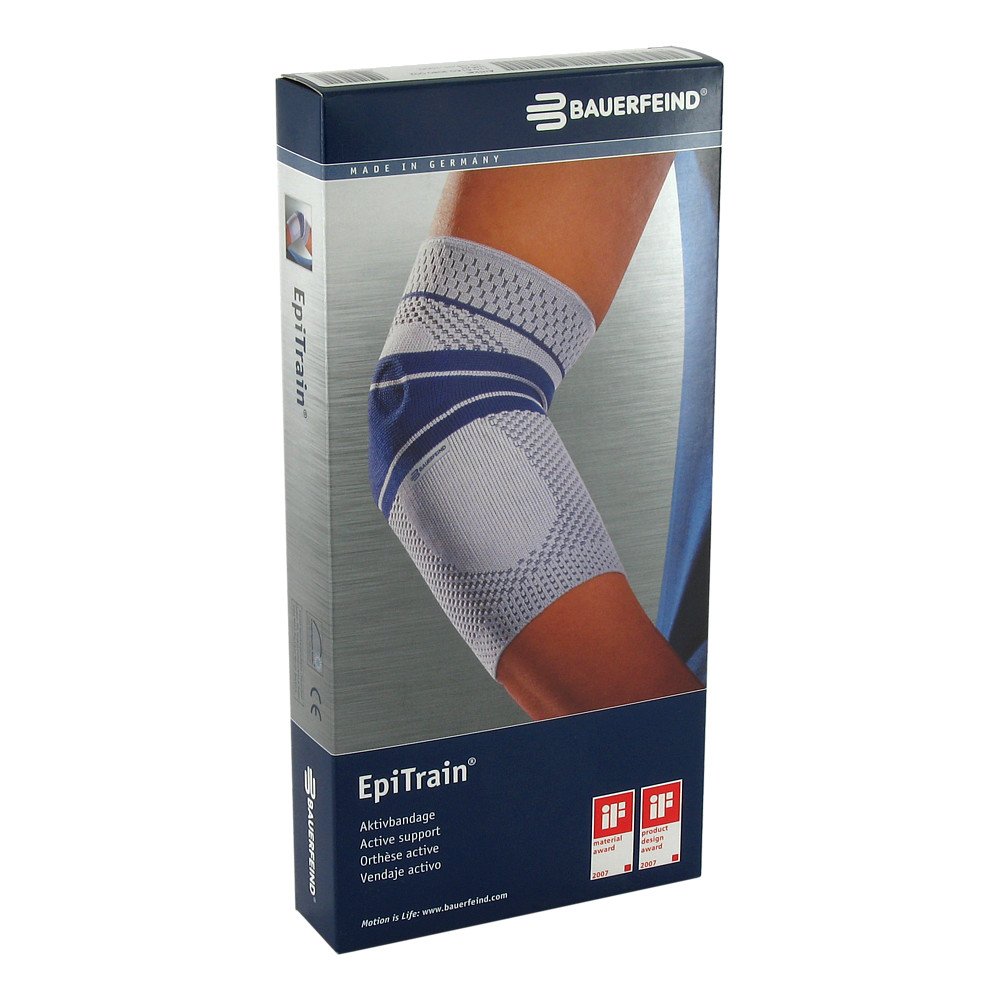 Bauerfeind AG / Orthopädie Epitrain Aktiv Gelenkbandage Größe 2 titan 01286317
