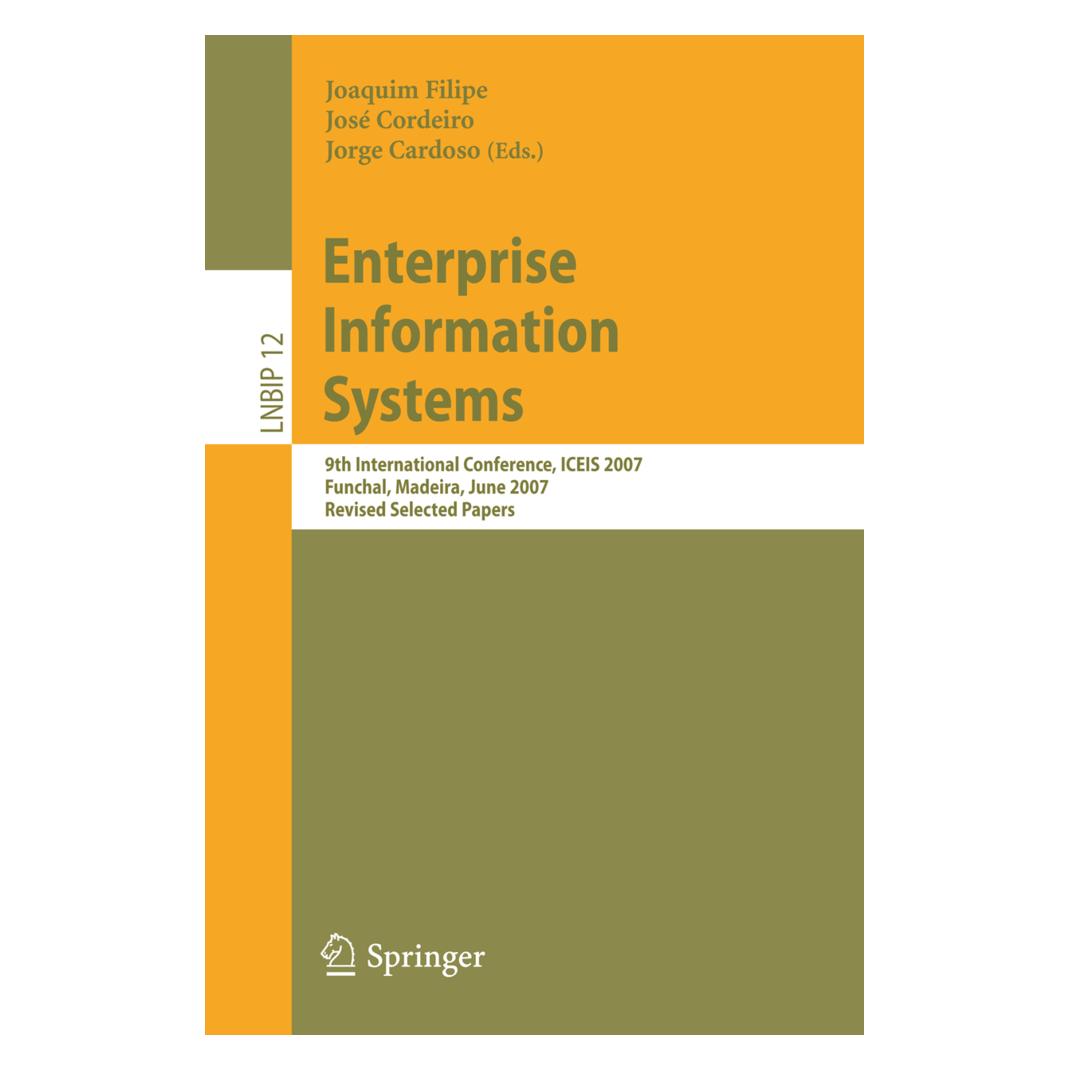 Springer Enterprise Information Systems (Englisch, Softcover, Joaquim Filipe, Jorge Cardoso, José Cordeiro) (55198634)