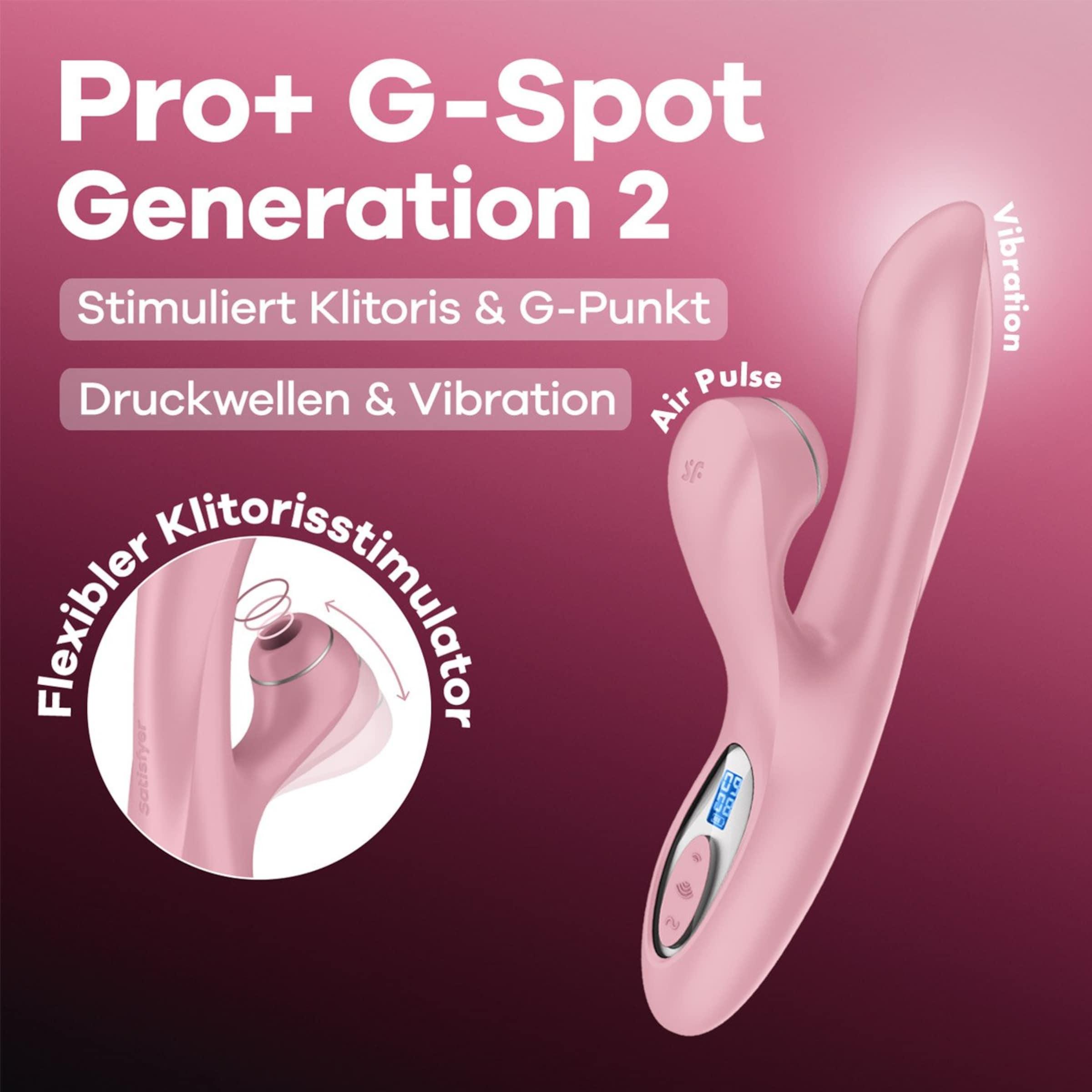 Satisfyer Pro+ G-Spot Generation 2, 22 cm