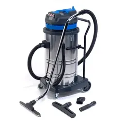 Nass- und Trockensauger Clean Track VacLine 80-3-STBL Industriesauger inkl. Zubehör, mit Edelstahltank