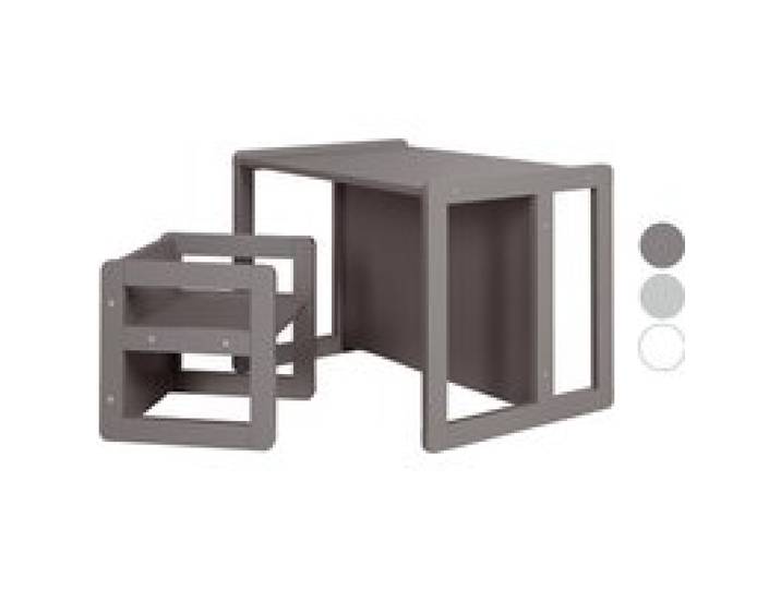 ROBA Ensemble de table et chaises pour tout-petits « Montessori 3 en 1 », 2 pièces.