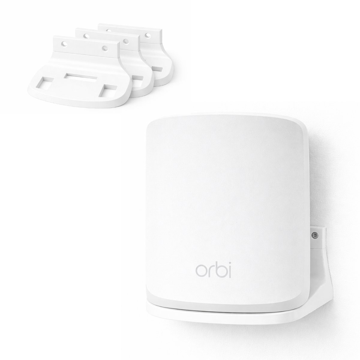 Promount Wandhouder voor Netgear Orbi AX1800 – Muurbeugel inclusief schroeven en pluggen