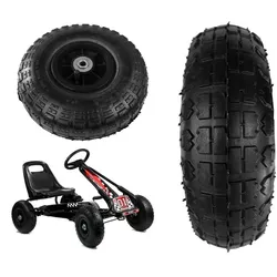 Aufblasbares Rad für Gokart  A15 Schwarz