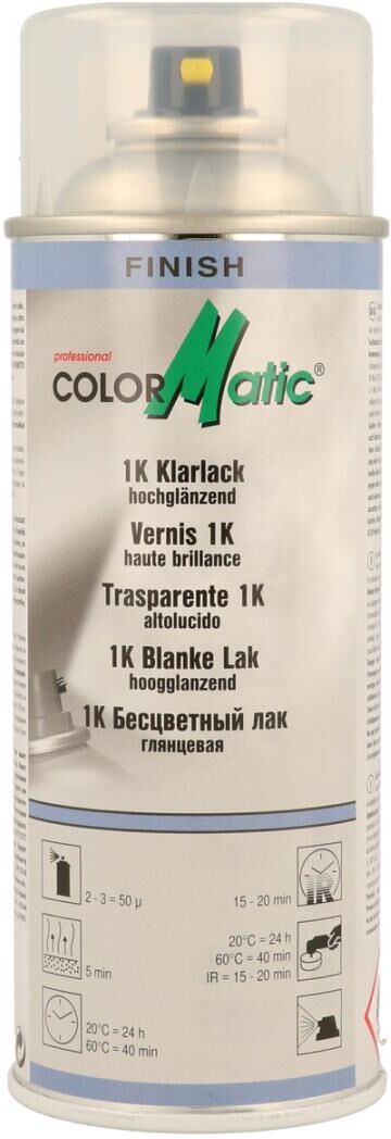 european aerosols ColorMatic 1K Klarlack glanz, 400 ml