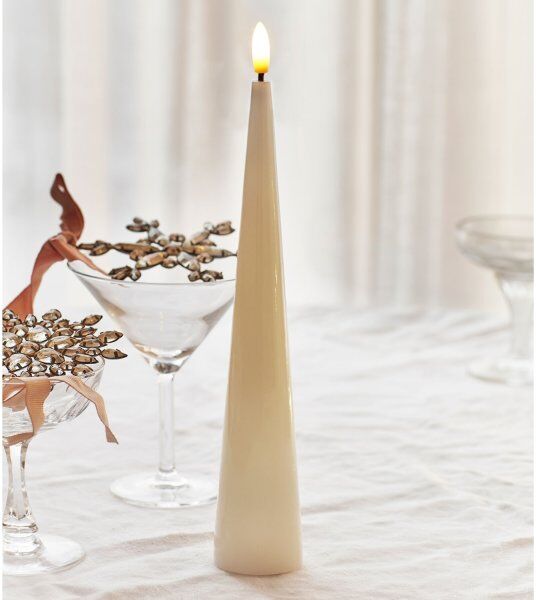 Sirius Sille Kegle Led, Ivory, 26 Cm