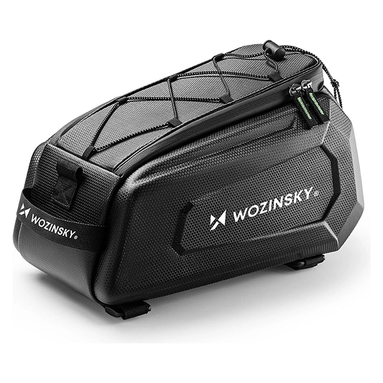 Wozinsky WSR-01B Fahrradtasche für Kofferraum 9l - Schwarz (9 l, Gepäckträgertasche) (1409315874)