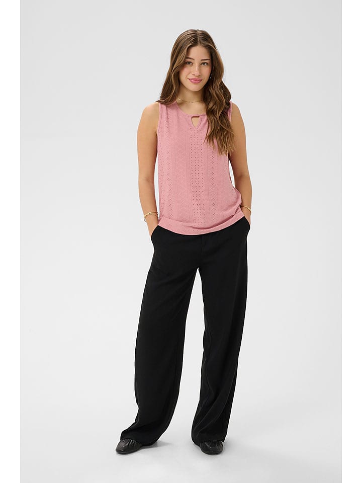 Cream Top in Rosa - S