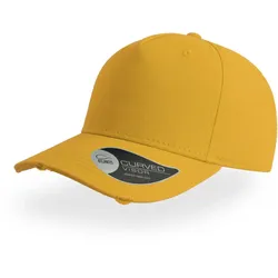 Atlantis Unisex 5-Panel Kappe 'Cargo' Klassische Cap CARG yellow one size