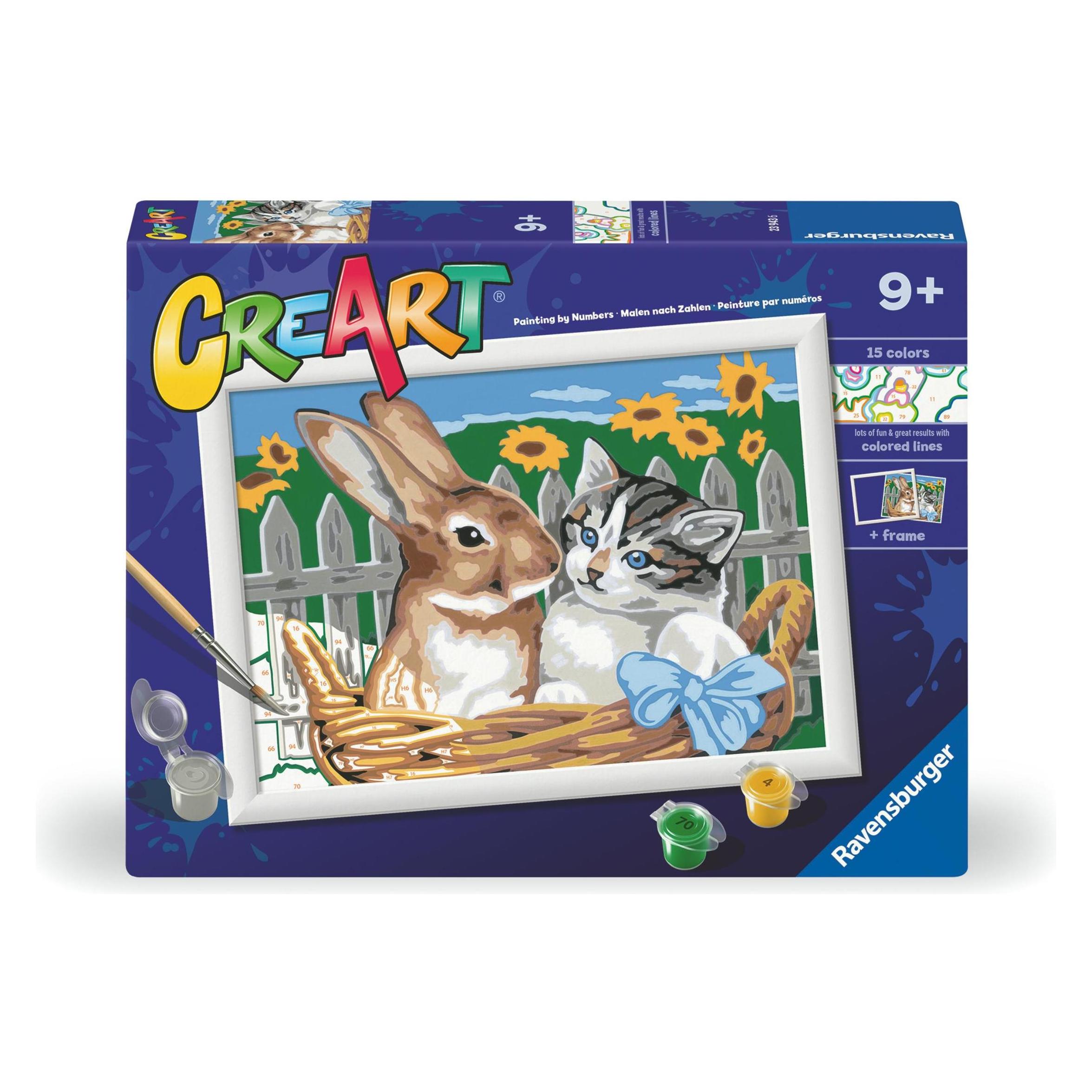 Ravensburger CreArt Serie D Classic - Freunde im Korb (45057268)