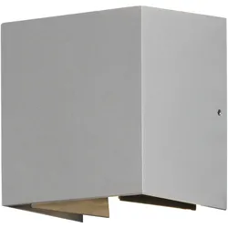 Konstsmide Wandleuchte Cremona, HighPowerLED, silbergrau (7959-310)