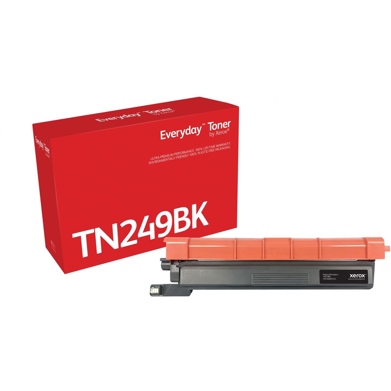 XEROX EVERYDAY BLACK TONER REPLACES BROTHER TN-249BK HIGH CAPACITY