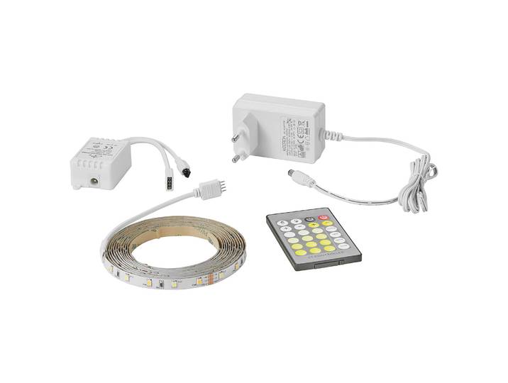 LED-Strip White 2700-6000K 500cm Durchsichtig Polyester PVC Nicht austauschbare LEDs LED-Platine