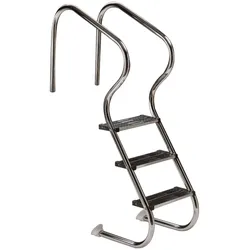 Treppe V4A kurz de luxe 3-stufig