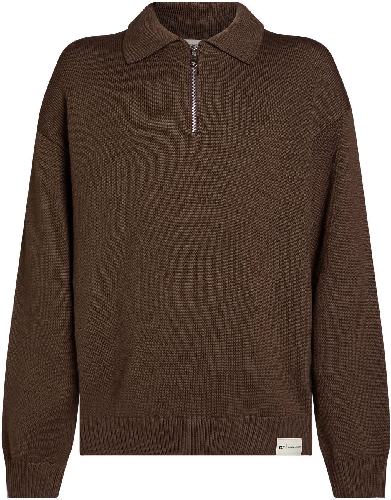 Caterpillar Pullover Hombre Marrón S Hombre