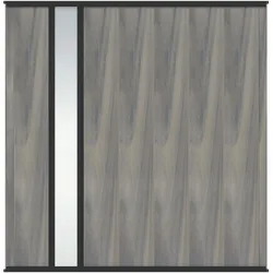 OSMO Blende Flex-Fence Creative Silvergrey 180x188cm
