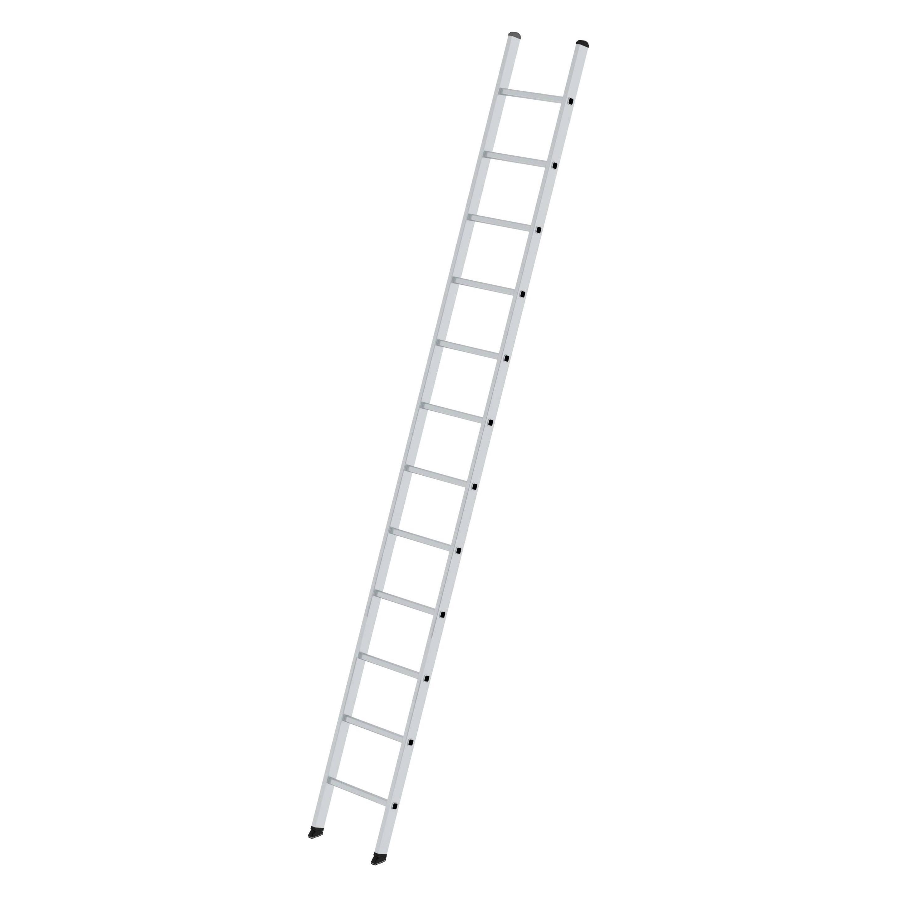Munk Sprossen-Anlegeleiter ohne Traverse 12 Sprossen (Anlegeleiter, 359 cm) (010012)