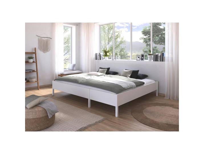 FAMILIENBETT Mare Weiß LF: 240x200 cm