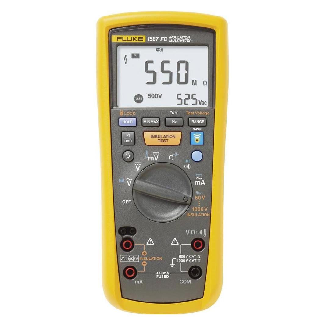 Fluke 1587 Fc (CAT III 1000V, CAT IV 600V, Hand-Multimeter) (4691215)