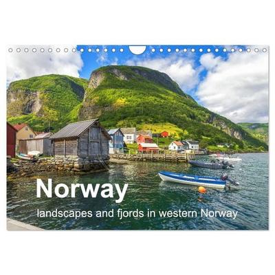Norway - landscapes and fjords in western Norway (Wall Calendar 2027 DIN A4 landscape), CALVENDO 12 Month Wall Calendar