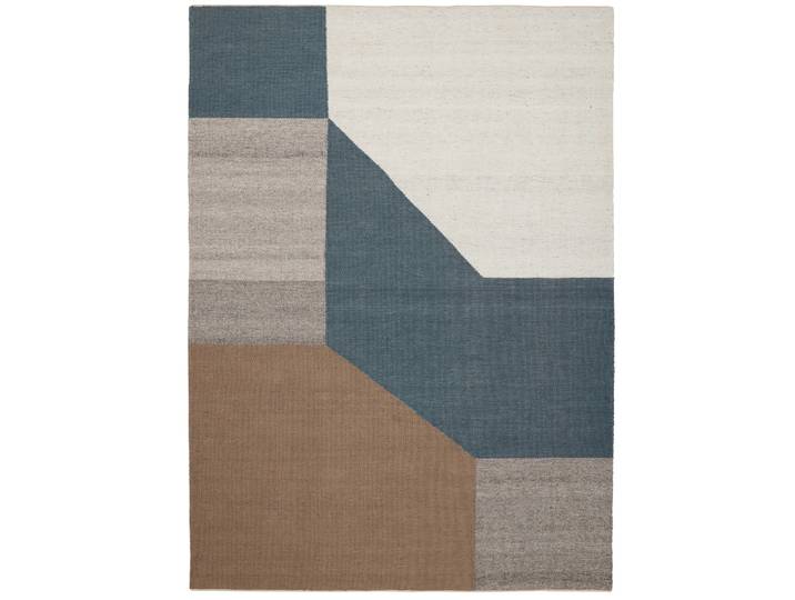Linie Design Blocchi Teppich 200 x 300cm Sky