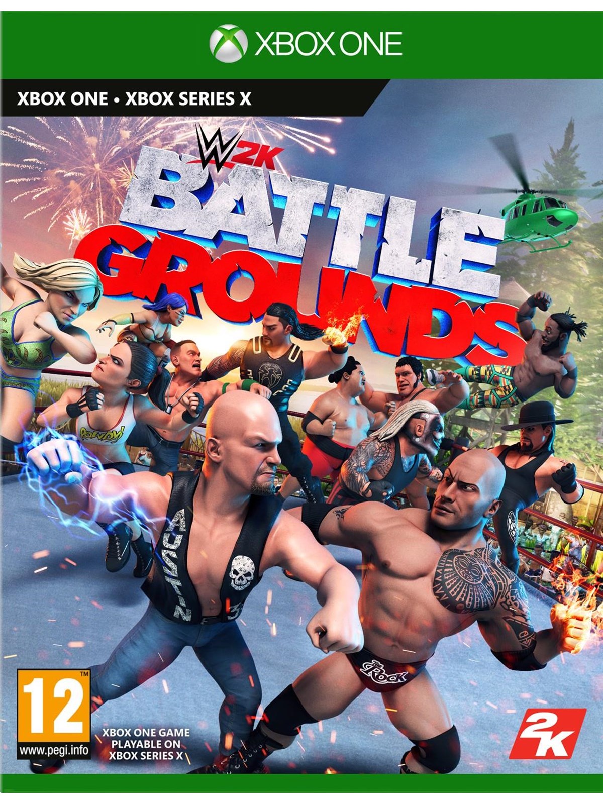 WWE 2K Battlegrounds - Microsoft Xbox One - Fighting - PEGI 12