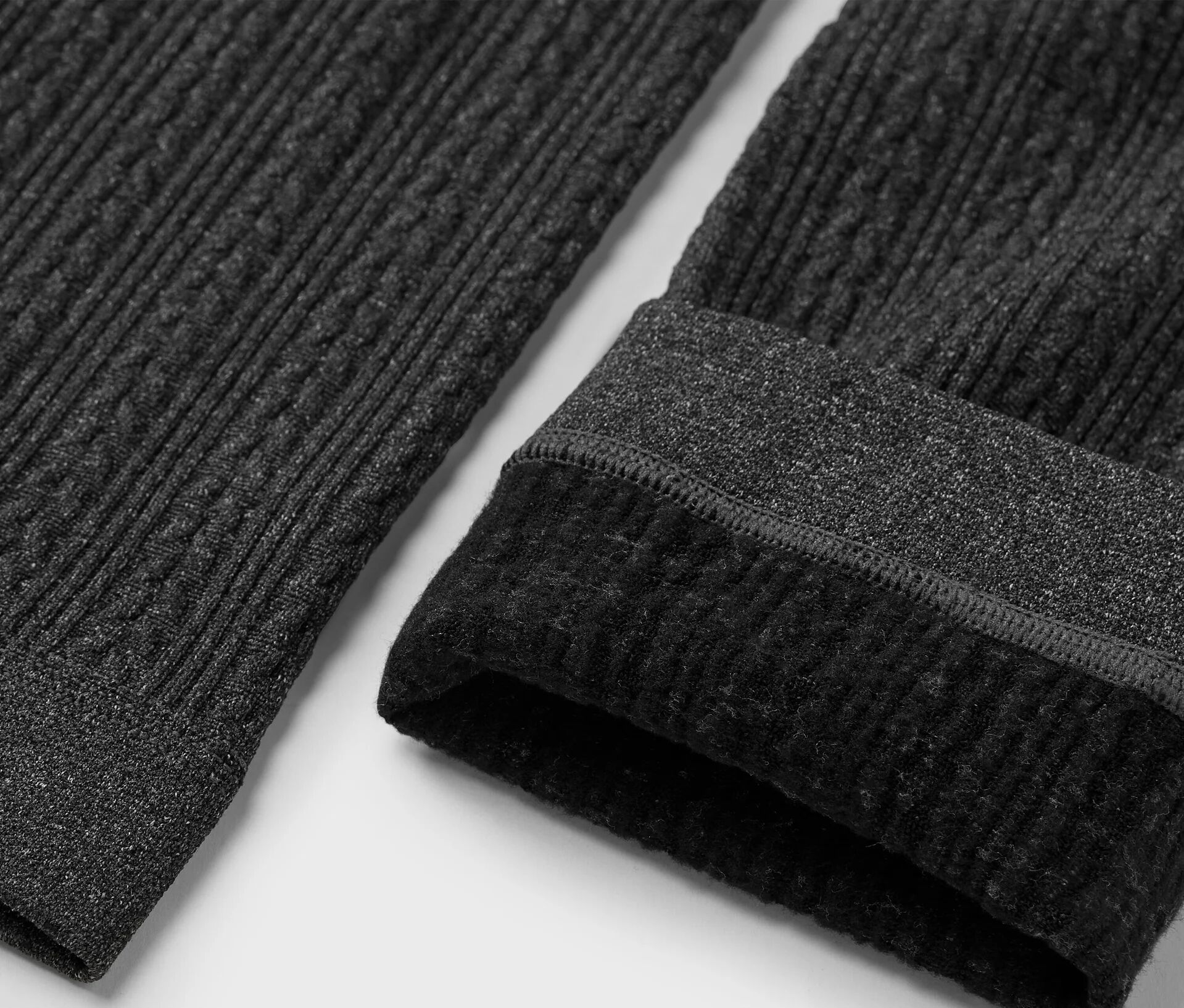 Tchibo - Thermoleggings mit Zopfmuster - Damen - Gr. XXL - anthrazit
