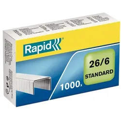 Rapid Heftklammern »26/6«