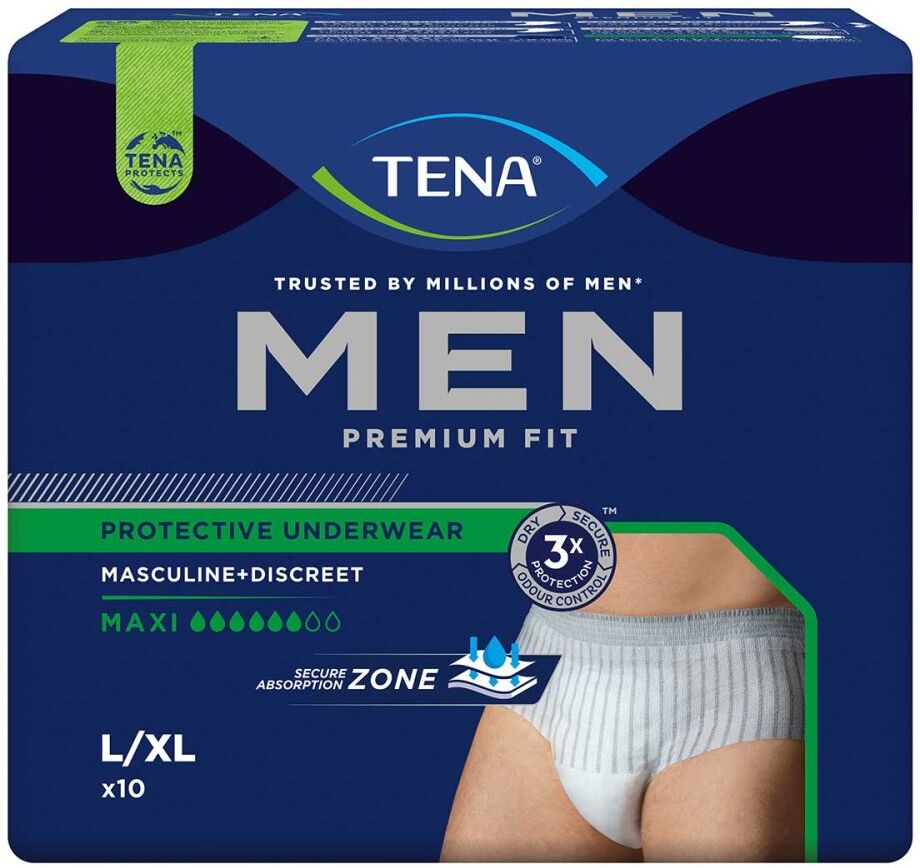 Tena Men Premium Fit Inkontinenz Pants Maxi L/xl
