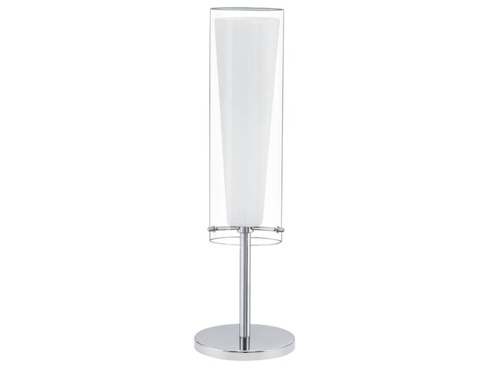 Eglo PINTO, Schlafzimmer, Wohnzimmer, Chrom, Transparent, Weiß, Weiß, E27, 60W, AC