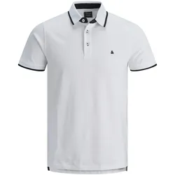 Jack & Jones Herren Poloshirt JJEPAULOS Slim Fit - Dark Navy SLIM FIT 12136668 - L